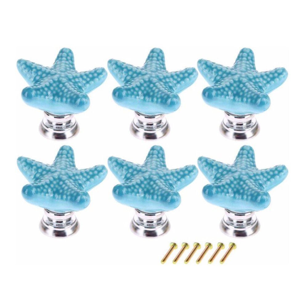 6piece Eco-Friendly Ceramic Drawer Knobs For Stylish Cupboard Ceramic-image-OPC-PJV7VQS-NEW