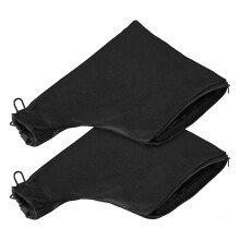 2pieces Evolution Mitre Saw Dust Bag Black Dust Collection Bag For