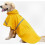 Waterproof Reflective Striped Dog Coat with Adjustable Fit for Small Pets 1