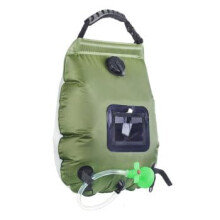 Solar Shower Bag 20L Portable Camping Solar Water Heater with Shower Head for Outdoor Use Durable and Lightweight Design