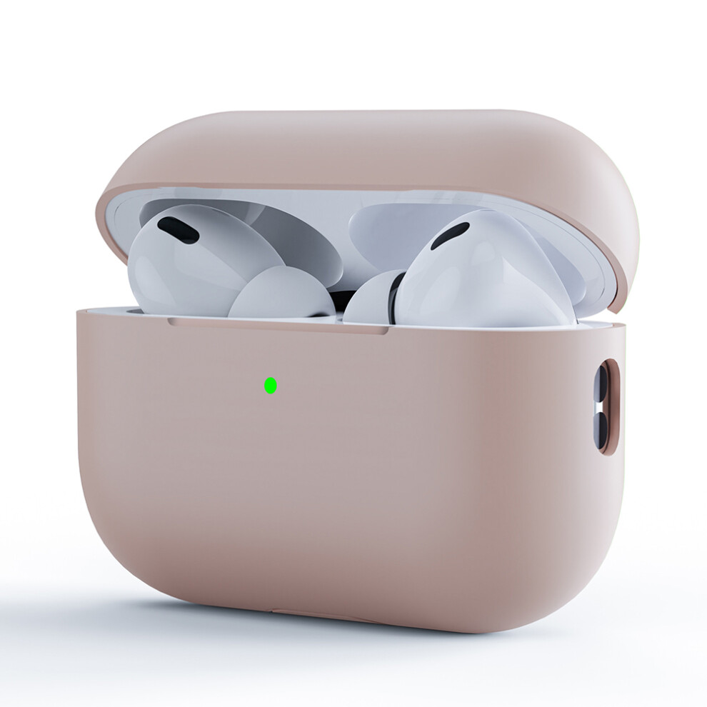 Case Compatible With Airpods Pro 2, Protective Liquid Silicone Case Pink 9005202660237