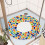 Safety shower mat, 60*60 cm for wet areas, quick drying 4