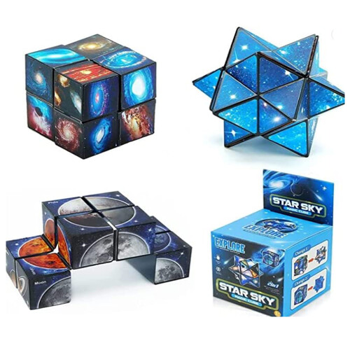 Starry Sky Planet Infinity Cube Set, magic cube original