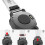 Pulseira compatível com Garmin, pulseira de substituição de silicone de 26 mm. 4