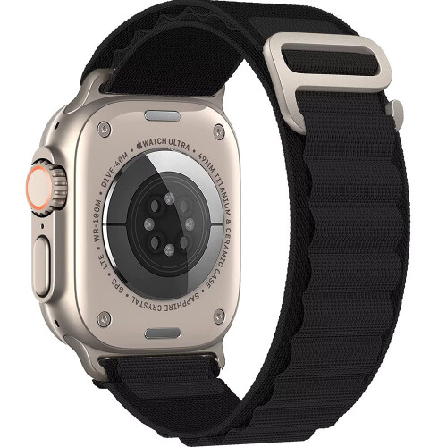 Pulseira Alpine Loop Sport Nylon Solo Titanium Hook Watch Strap 1