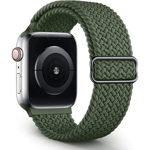 Pulseira Solo Loop Trançada Compatível com Apple Watch