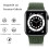 Pulseira Solo Loop Trançada Compatível com Apple Watch 4