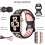 Pulseira esportiva compatível com pulseira de silicone respirável 4