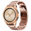 Compatível com Galaxy Watch 42MM, pulseira de metal ouro rosa 2