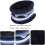 Conjunto de gorro e cachecol de malha quente de inverno 3 em 1 3