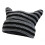 Gorro de gato, chapéu engraçado com orelhas de gato, gorros de malha 2