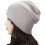Gorro leve de malha macia para mulheres e homens 4