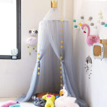 Cama com dossel suspenso para crianças, mosquiteiro, tenda de brincar