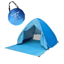 Tenda de praia pop-up para 1 a 3 pessoas, tenda de brincar portátil com proteção UV