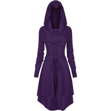 Dámske oblečenie, halloweenske kostýmy, renesančné, s kapucňou, karnevalové