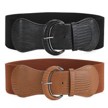 2 kusy pásového pásu pre ženy, elastický pás, vintage bedrový pás