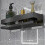 Badkamerplank zelfklevend of geperforeerd, douche organizer 2