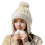 Wintermuts voor dames met oorkleppen, warme bontmuts, ski-trappermuts 3