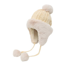 Wintermuts voor dames met oorkleppen, warme bontmuts, ski-trappermuts