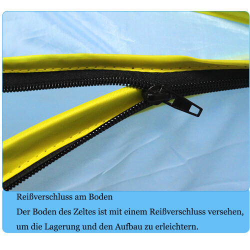Strandschelp pop-up strandtent, automatische draagbare werptent 2