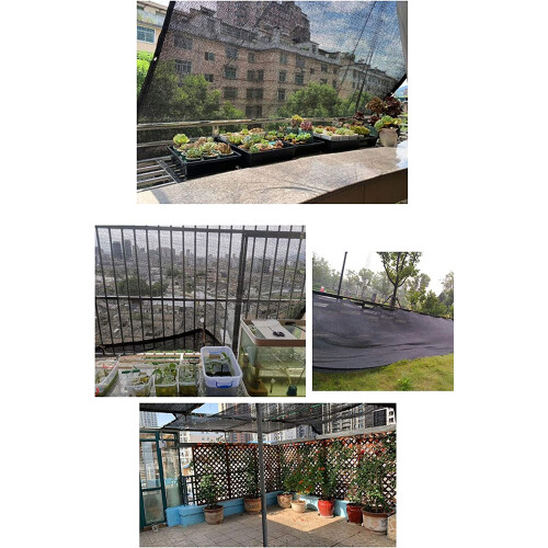 Tuinschaduwnet, 4-polig schaduwnet 2