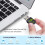 Bluetooth-dongle, WLAN USB-stick AC600Mbit/s USB WLAN-adapter 4