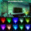 Draagbare projector, LED sterrenhemel projectorlamp nachtlampje 5