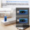 USB 3.0-tester, multimeter, 3,7-30 V, 0-4 A, USB-spanningstester AT34 6