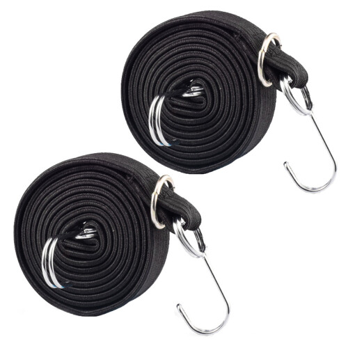 Spanrubber met haken, spanbanden, bagagespanner, expandertouw 1