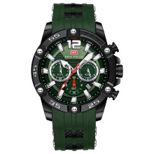 Kvartsikoneisto Chronograph-päivämääräkalenteri 30M vedenpitävä miehille