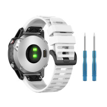 Garmin-yhteensopiva ranneke, 26 mm silikonivaihtoranneke.