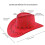 Leveälierinen cowboyhattu 3