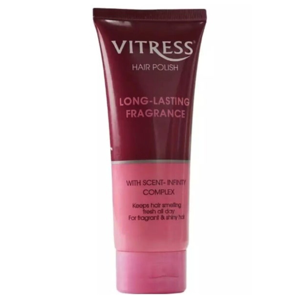 Vitress Hair Polish with Scent  Infinity Multiform Formula|Enhances natural gloss while protecting hair - 100ml