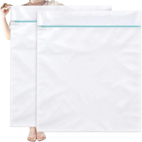 Τσάντα πλυντηρίου 90x110cm 2 τεμάχια τσάντα πλυντηρίου με φερμουάρ