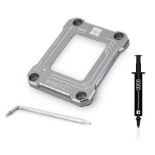 (grey)CPU Bending Correction Frame Bracket Fixing Buckle for LGA17XX-BCF Intel 12th