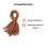 Schal Damen Warm Herbst unifarben mit Quasten/fransen 4