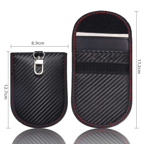 Autoschlüssel Schlüsseltasche 2 Pack RFID Schlüsseletui 2