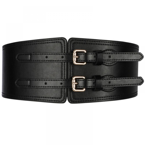 Taillengürtel Damen breiter Gürtel elastischer Kleidgürtel