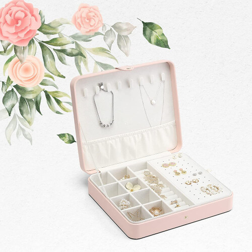 Schmuckkästchen, Schmuckkasten Mädchen, Schmuckbox Leder 1