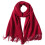 Kuschelige warme Winter Schals Damen Kaschmirimitat Polyester Schal 1