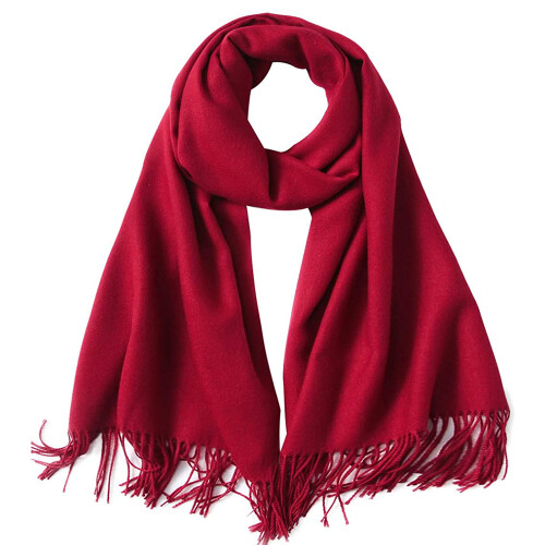 Kuschelige warme Winter Schals Damen Kaschmirimitat Polyester Schal