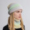 Wintermütze Strickmütze mit Schal Damen Warme Mütze Set 4