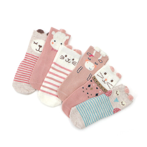 Kinder Socken, Mädchen Stoppersocken: Kindersocken aus Baumwolle 2