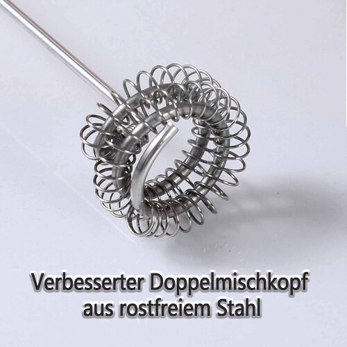 Milchaufschäumer elektrisch, USB handlicher Milchschäumer Stab 2