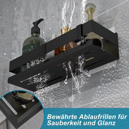 Badezimmer Regal selbstklebendes oder Stanzen, Duschorganisator 2