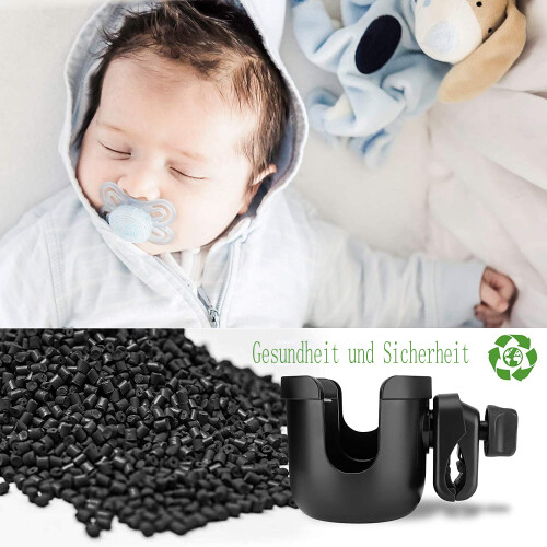 Getränkehalter für Kinderwagen Zubehör Universal Becherhalter 1