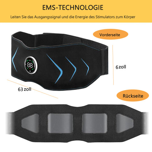 EMS Trainingsgerät, Bauchtrainer Elektrisch, EMS Bauchmuskeltrainer 2