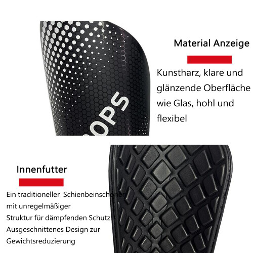 Schienbeinschoner, Langlebige, rutschfeste Schienbeinschoner 2