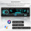 Autoradio mit Sprachsteuerung /FM/AM 5.1 Bluetooth Autoplayer 4
