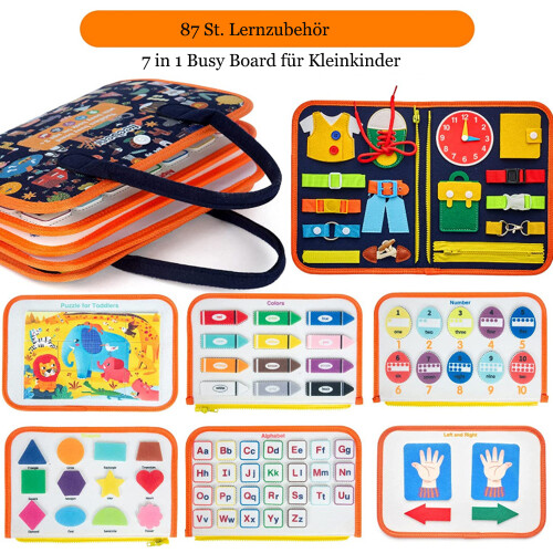 Multifunktional Activity Board Montessori Spielzeug. 2